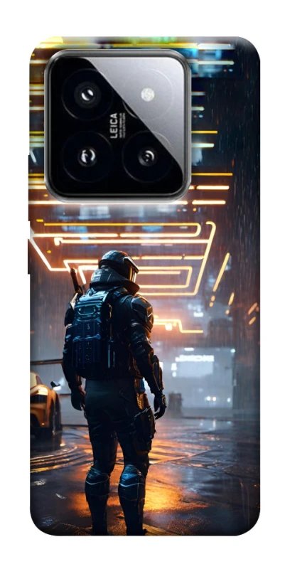 Чехол на Xiaomi 14 Pro Cyber character фото 1 из 1
