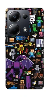 Чохол на Xiaomi Poco M6 Pro 4G Minecraft v5 фото 1 з 1