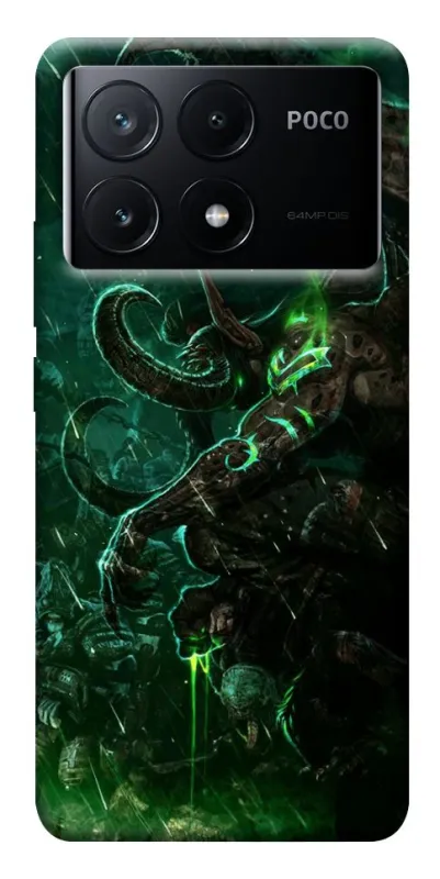 Чохол на Xiaomi Poco X6 Warcraft Illidan v2 фото 1 з 1