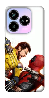 Чехол на ZTE Nubia V60 Desing Deadpool and Wolverine фото 1 из 1
