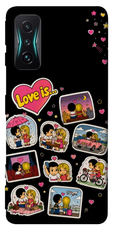 Чохол на Xiaomi Redmi K50 Gaming Love is ver.3 фото 1 з 1