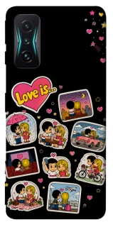 Чохол на Xiaomi Redmi K50 Gaming Love is ver.3 фото 1 з 1