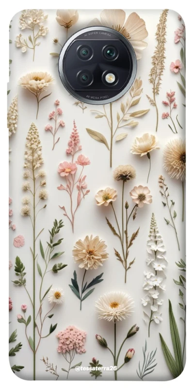 Чохол на Xiaomi Redmi Note 9 5G / Note 9T Floral design ver.1 фото 1 з 1