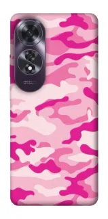 Чехол на Oppo A60 camouflage pink фото 1 из 1