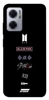 Чохол на Xiaomi Redmi Note 11E K-pop Logo фото 1 Чохол на Xiaomi Redmi Note 11E K-pop Logo фото 1 з 1