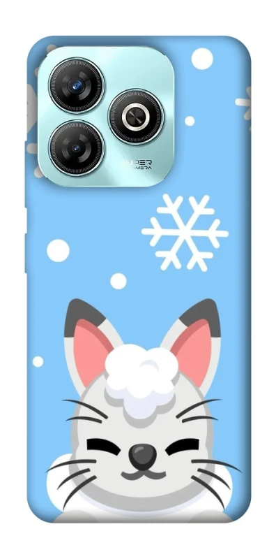 Чохол на ZTE Blade A75 4G Adopt Me Snow Kitty Smile фото 1 з 1