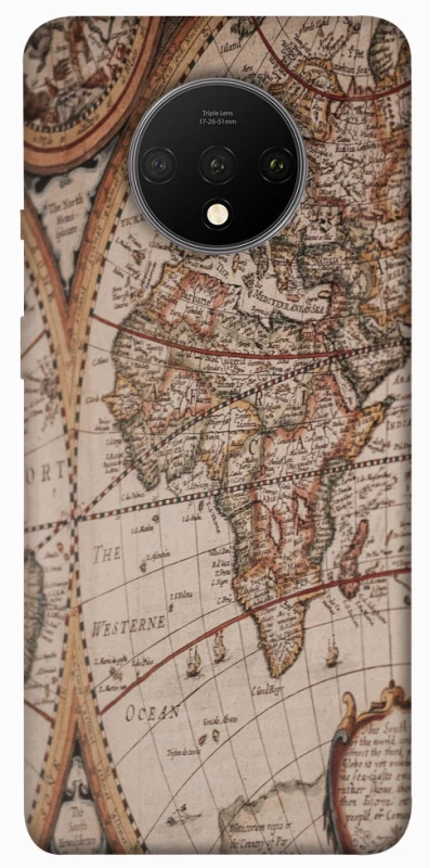 Чехол на OnePlus 7T Карта путешествий фото 1 из 1