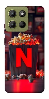 Чехол на Motorola Moto G15 4G Netflix and popcorn фото 1 из 1