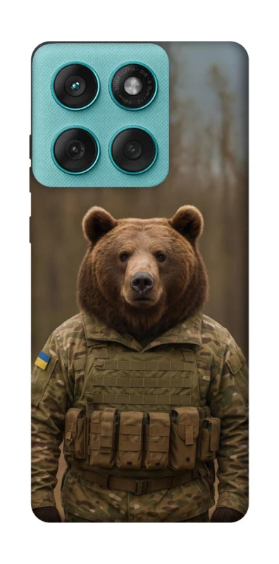 Чохол на Motorola Edge 60 Fusion Ведмідь захисник фото 1 з 1
