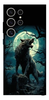 Чохол на Samsung Galaxy S25 Ultra Вовк під місяцем фото 1 з 1