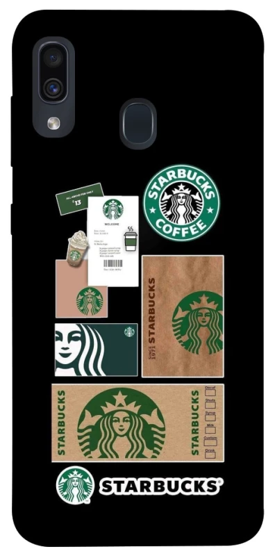 Чехол на Samsung Galaxy A20 / A30 Starbucks coffee фото 1 из 1
