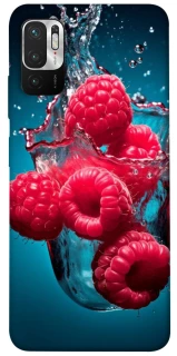 Чохол на Xiaomi Redmi Note 10 5G Малинка у воді фото 1 з 1