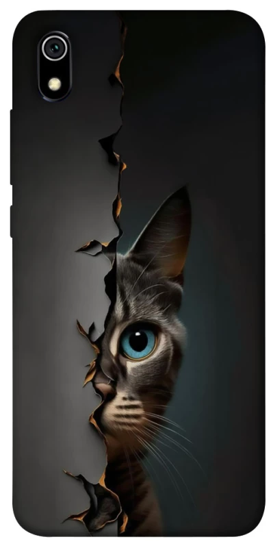 Чехол на Xiaomi Redmi 7A Кот-подглядыватель v2 фото 1 из 1