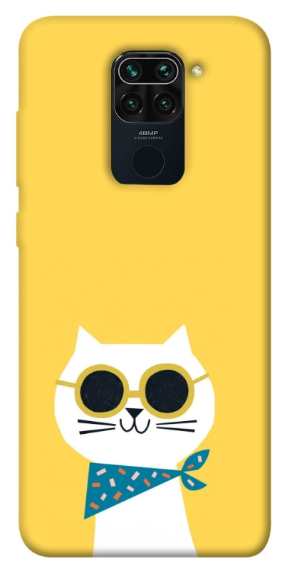 Чехол на Xiaomi Redmi Note 9 / Redmi 10X Кот-муркот фото 1 из 1