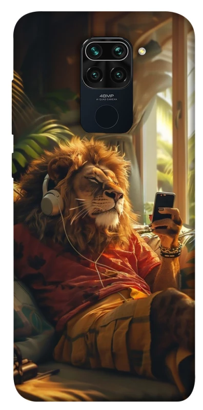 Чохол на Xiaomi Redmi Note 9 / Redmi 10X Лев v2 фото 1 з 1