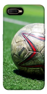 Чехол на OPPO A5 / A3S / AX5 / R15-NEO Мяч на газоне фото 1 из 1