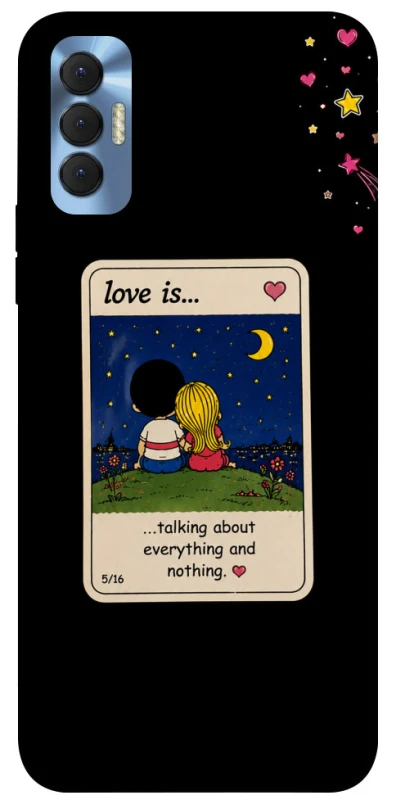 Чохол на TECNO Spark 8P Love is ver.6 фото 1 з 1