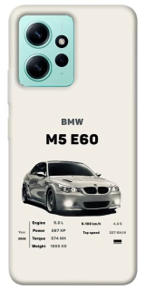 Чохол на Xiaomi Redmi Note 12 4G BMW M5 E60 фото 1 з 1