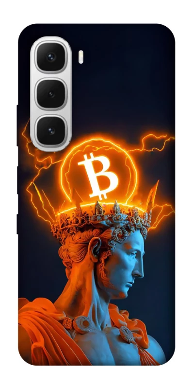 Чохол на Infinix Hot 60i Bitcoin God фото 1 з 1