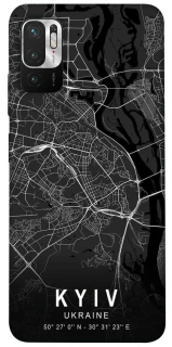 Чехол на Xiaomi Poco M3 Pro 4G / 5G Kyiv map фото 1 из 1