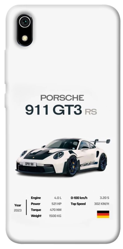 Чохол на Xiaomi Redmi 7A Porsche 911 GT3 фото 1 з 1