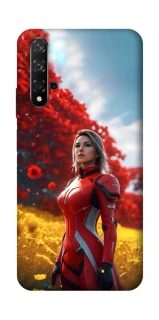 Чехол на Huawei Honor 20 / Nova 5T Cyber space girl ver.5 фото 1 из 1