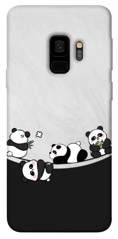 Чохол на Samsung Galaxy S9 Four pandas фото 1 з 1