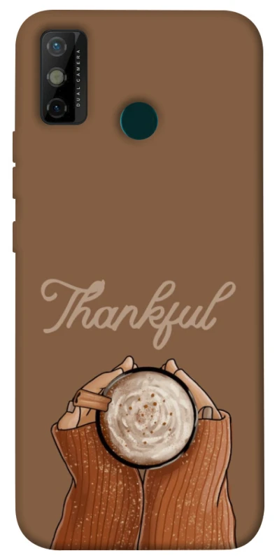 Чохол на TECNO Spark 6 Go Thankful coffee фото 1 з 1