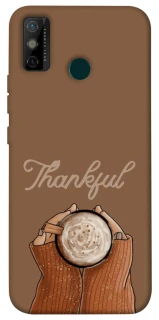 Чохол на TECNO Spark 6 Go Thankful coffee фото 1 з 1