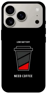 Чохол на Apple iPhone 17 Pro (6.3") Low battery фото 1 з 1