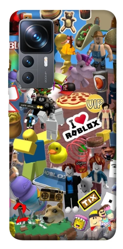 Чохол на Xiaomi 12T / 12T Pro Roblox collage ver.5 фото 1 з 1