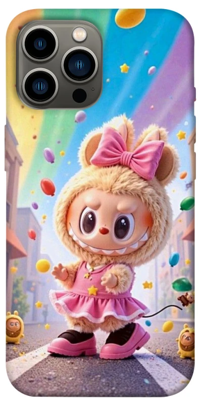 Чехол на Apple iPhone 13 Pro Max (6.7") Labubu rainbow фото 1 из 1