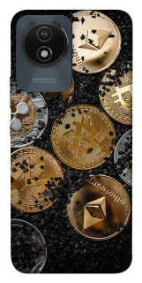 Чехол на Vivo Y02 Many coins v2 фото 1 из 1