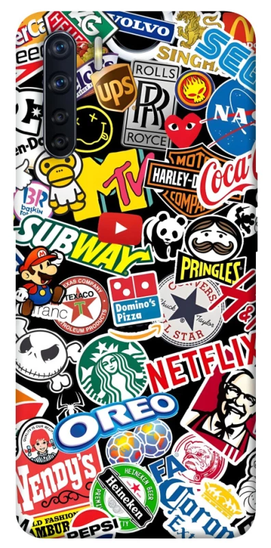 Чохол на Oppo A91 brands фото 1 з 1