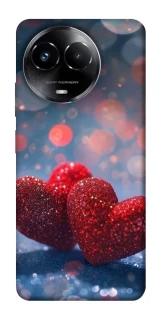 Чехол на Realme C67 4G Red hearts фото 1 из 1