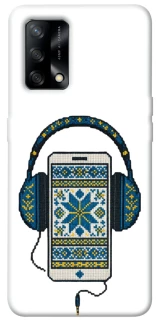 Чехол на Oppo A74 4G Современная вышиванка фото 1 из 1