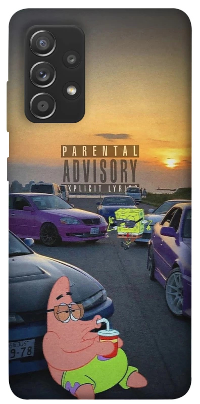 Чохол на Samsung Galaxy A72 4G / A72 5G Патрік на перегонах фото 1 з 1