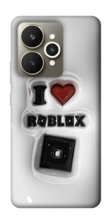 Чохол на Realme 15 I love Roblox фото 1 з 1