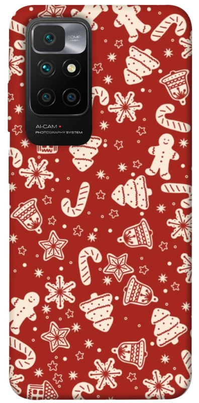 Чохол на Xiaomi Redmi 10 Новорічний v3 фото 1 з 1