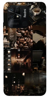 Чехол на Xiaomi Redmi 10C Coffee collage ver.1 фото 1 из 1
