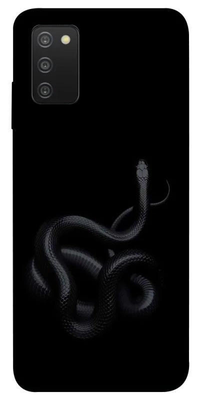 Чохол на Samsung Galaxy A03s Black snake фото 1 з 1