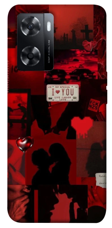 Чохол на Oppo A57s Love collage ver.2 фото 1 з 1