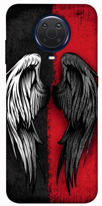 Чехол на Nokia G20 / G10 / 6.3 Angel and Devil фото 1 из 1