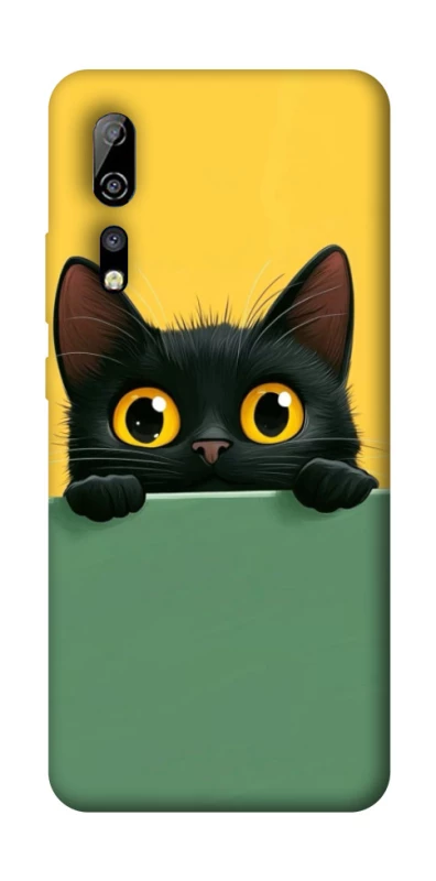 Чохол на ZTE Axon 10 Pro Black cat v2 фото 1 з 1
