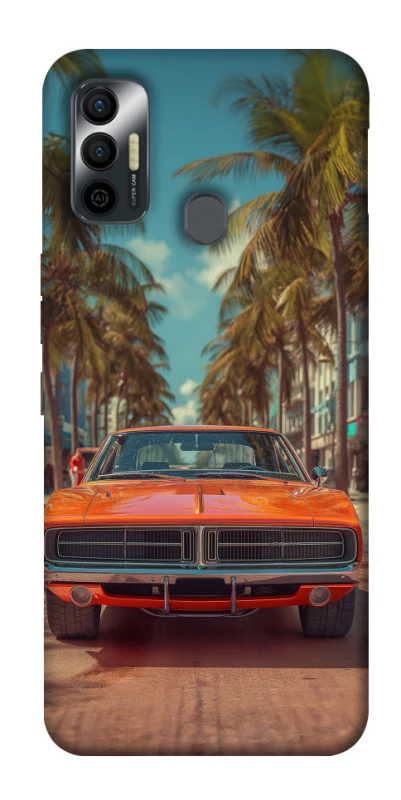 Чохол на TECNO Spark 7 Tropical car фото 1 з 1
