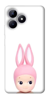 Чохол на Realme Note 50 5G Minimal Bunny Peek фото 1 з 1
