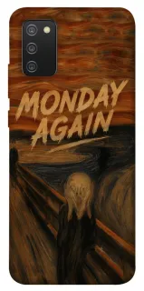 Чехол на Samsung Galaxy A02s Monday Again фото 1 из 1