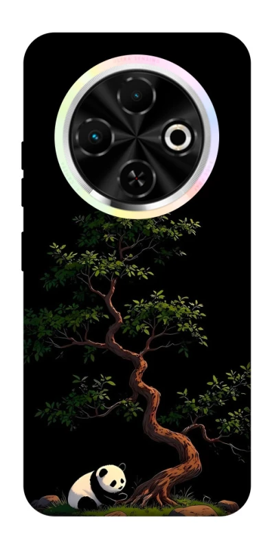 Чехол на TECNO Spark 30C Panda and tree фото 1 из 1