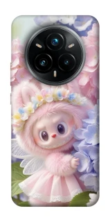 Чохол на Realme 14 Pro Labubu & Flowers ver.1 фото 1 з 1