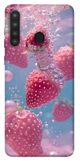 Чохол на Samsung Galaxy A21 Полуниця в воді фото 1 з 1